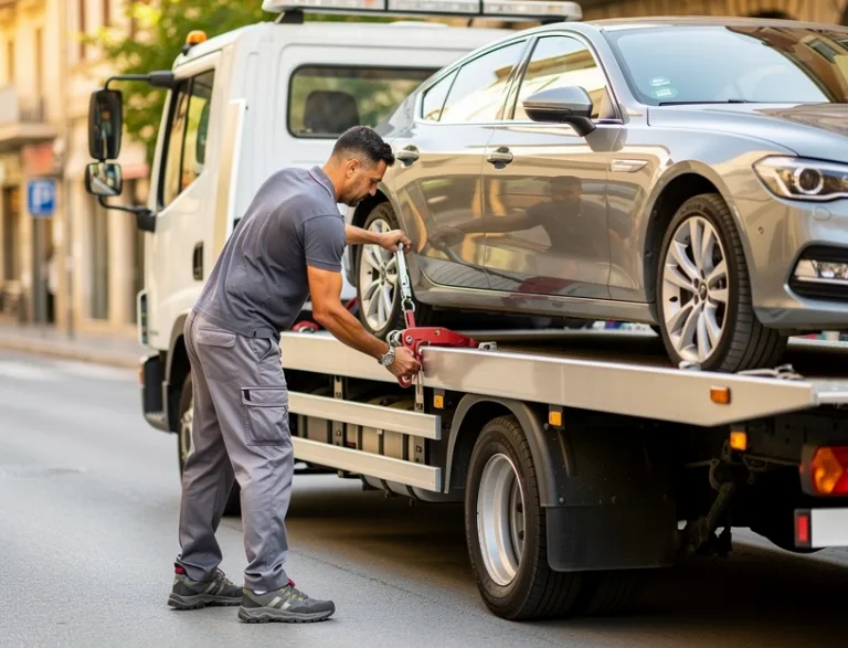 Grúa servicio en Palomeras Sureste
